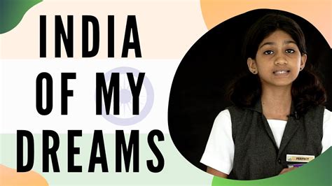 India Of My Dreams Speech By Devika M Maryland Public School