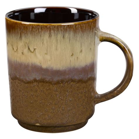 Cottonwood Bulk Custom Printed 16oz Rustic Ceramic Mug Campfire Premiums