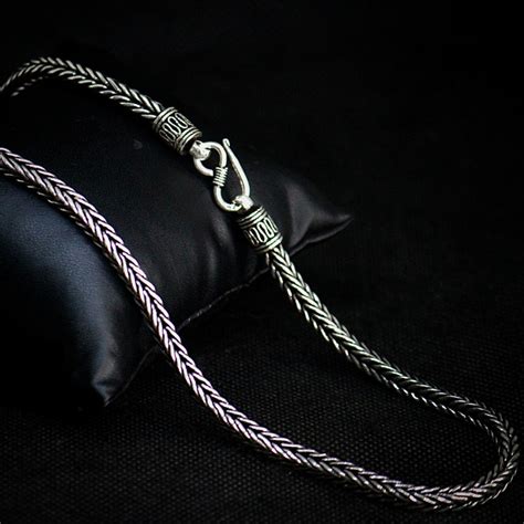 Men's Stylish Silver Chain – Jewllery Design