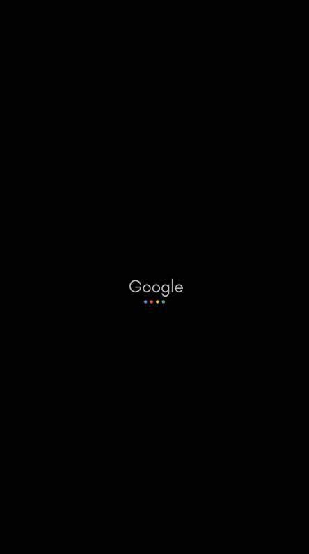 Google Logo Black Background