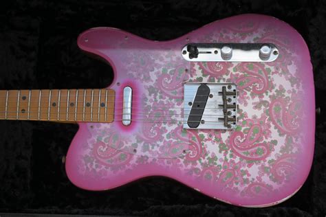 Fender Custom Shop Limited Edition 68 Pink Paisley Telecaster Relic Pink Paisley Zjons