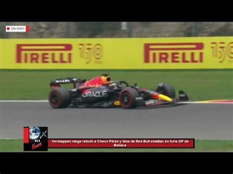 Verstappen niega rebufo a Checo Pérez y fans de Red Bull estallan en