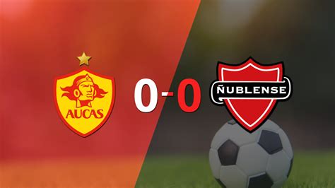 Aucas y Ñublense empataron sin goles