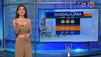 Pron Stico Del Tiempo Para Guadalajara Con Scarlett Salazar De