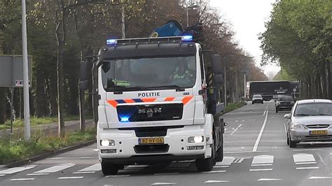 Takelwagen Team Verkeer Haaglanden Met Spoed Naar Onbekende Melding In