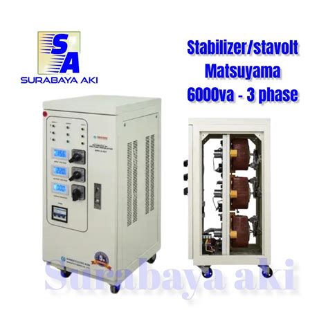 Jual Stabilizer Listrik Matsuyama Avr Gt Kva Phase Stavolt