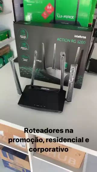 Roteador Intelbras Action Rg Reset Discover