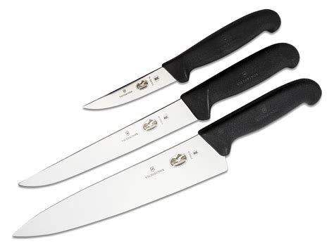 Victorinox Forschner Fibrox 3 Piece Chef S Knife Set Old Sku 46892