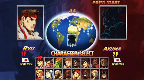 Super Street Fighter Ii Turbo Hd Remix All Characters Ps3 Youtube