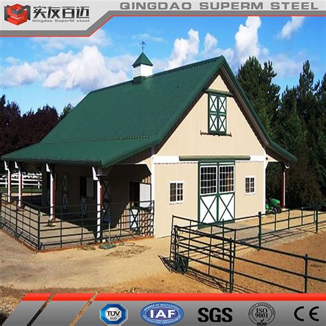 Light Steel Structure Frame Building Prefabricated Indoor Horse Riding