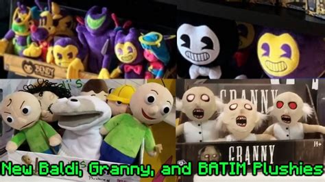 PhatMojo Baldi S Basics Granny And Blacklight BATIM Plushies