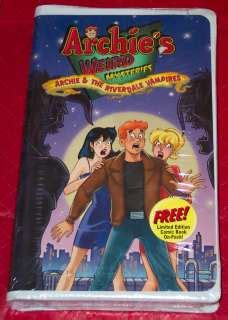 Archies Weird Mysteries Archie The Riverdale Vampires VHS 2000