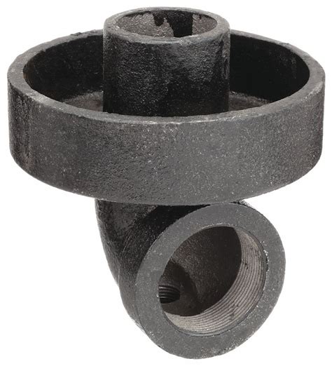 Cast Iron 4 In X 4 In Fitting Pipe Size 90 Drip Pan Elbow 15X135