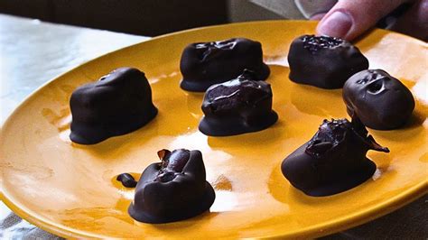 Chocolate Covered Almond Stuffed Dates Sweets That Can Make Anyone At