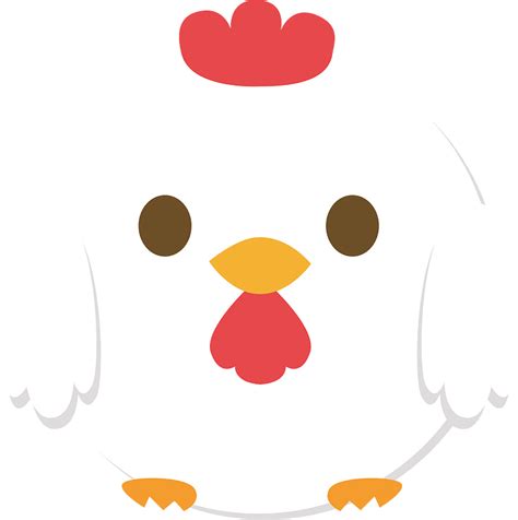 Chicken Face Clip Art