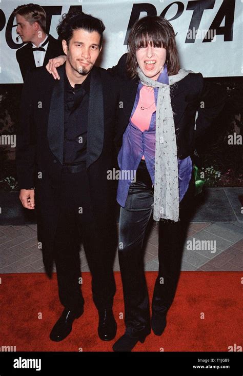 Los Angeles Ca September 18 1999 Singer Chrissie Hynde And Boyfriend