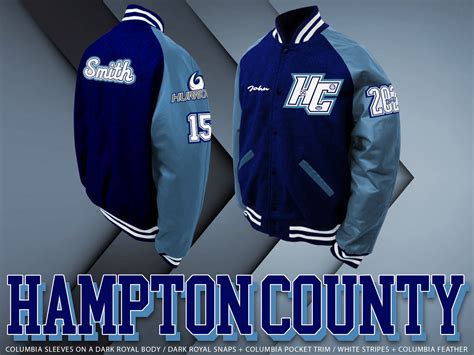 Hampton County High School Letterman Jacket Herff Jones The Roderick