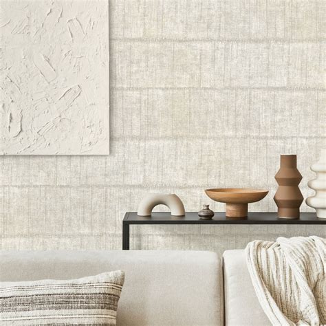 Painted Hessian by Albany - Off White - Wallpaper : Wallpaper Direct