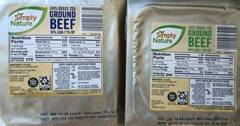 Simply Nature Organic 100 Grass Fed Ground Beef Aldi Reviewer