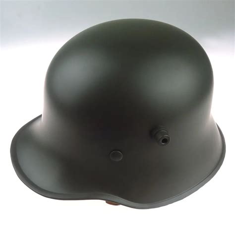 Wwii Wwi German Elite M M M Casco De Acero Verde Oscuro