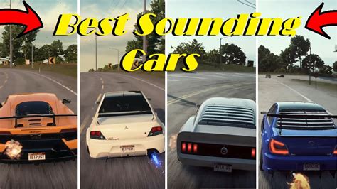 BEST SOUNDING CARS IN Need For Speed Heat YouTube