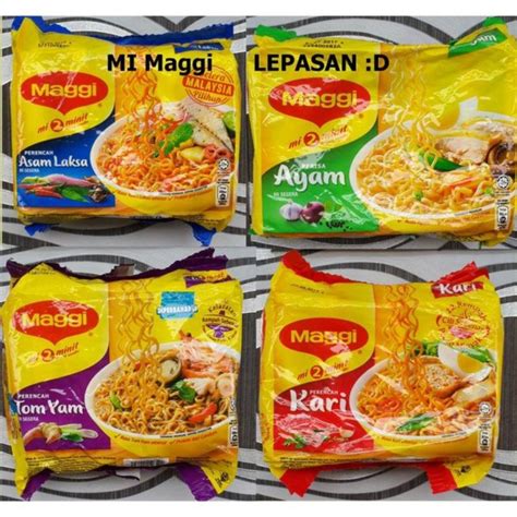 jual maggi kari malaysia   varian rasa shopee indonesia