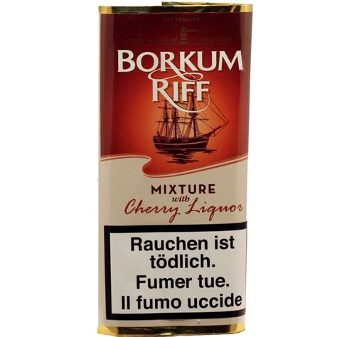 Borkum Riff Pfeifentabak Cherry Liqueur 50g Beutel