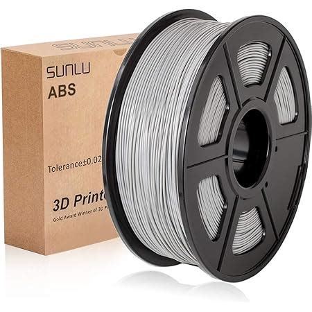 SUNLU Filament ABS 1 75mm Filament pour Imprimante 3D Très Résistant à