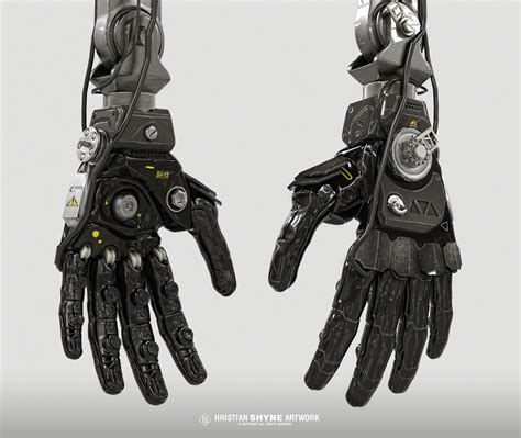 Robotic Hand By Hristian Ivanov Roboticcyborg 3d Cgsociety