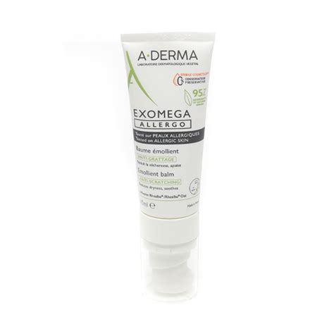 A Derma Exomega Allergo baume émollient corps visage paupières