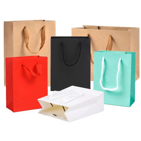 Pochettes en papier Kraft de haute qualité 10 pièces sac cadeau pour