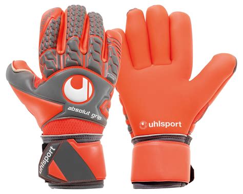 Uhlsport Goalkeeper Gloves Aerored Absolutgrip Finger Surround