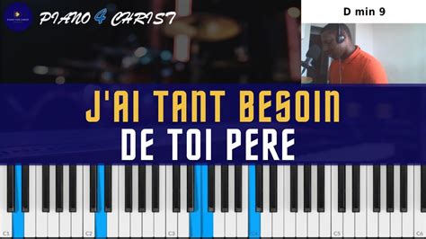 J Ai Tant Besoin De Toi Piano Tuto YouTube