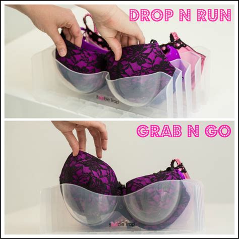 Organize Your Bras With The Boobie Trap Bra Storage System