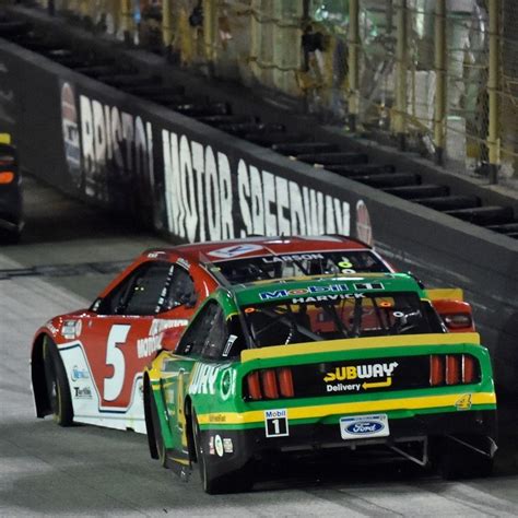 Kyle Larson Wins Wild Bass Pro Shops Nra Night Race At Bristol News