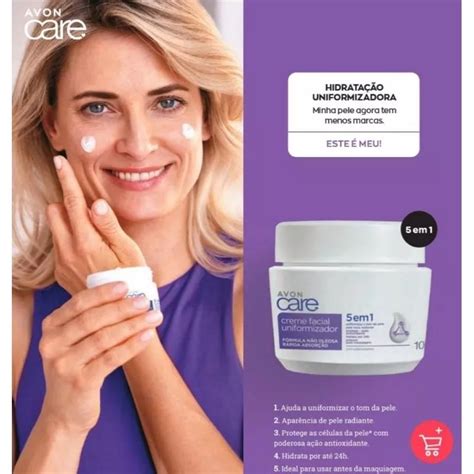 Creme Facial Avon Care Uniformizador G Shopee Brasil