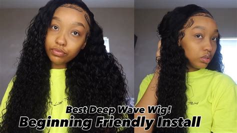 Beginner Friendly Tutorial Best Deep Wave Wig Install Using Only Got2b