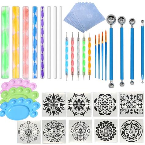 Buy Fycooler Mandala Dotting Tools Painting Kit Pcs Pen Dotting Tools