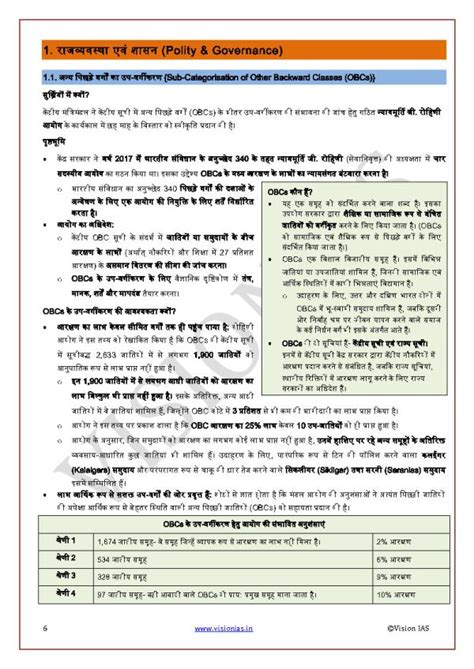 Vision Ias Current Affair July Hindi Medium Printed Notes Online