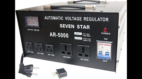 5000 Watts Automatic Voltage Regulator YouTube