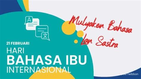 Kumpulan Twibbon Hari Bahasa Ibu Internasional Diperingati Setiap