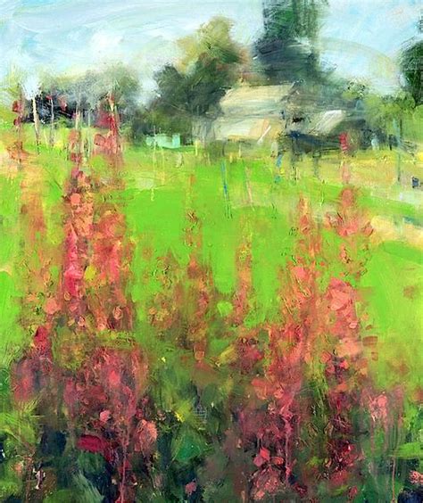 Hannah Woodman Garden Painting Oil Painting Landscape Abstract