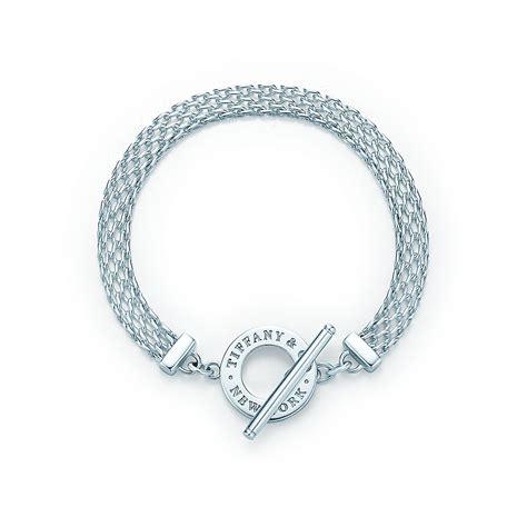 Tiffany Somerset™ Toggle Bracelet In Sterling Silver Medium Tiffany And Co