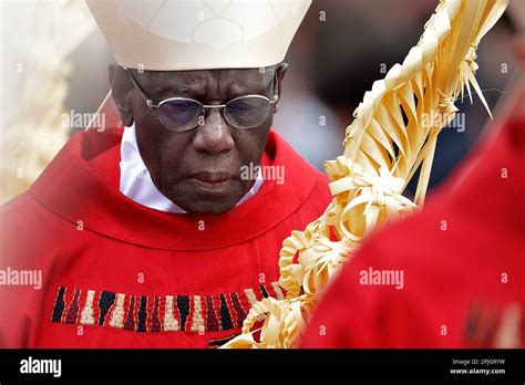 Cardinal Robert Sarah Pope Francis Celebrates The Palm Sunday Mass In