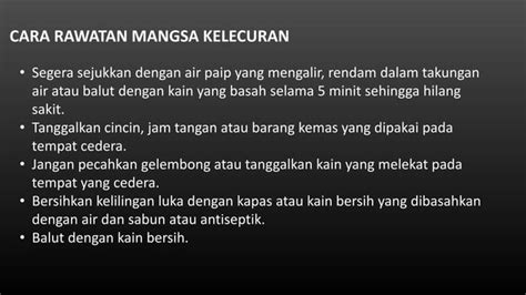 Jenis Kecederaan Ringan Ppt