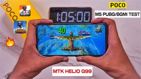 Poco M5 4G Pubg Test BGMI Test Poco M5 4G Pubg Gaming Review