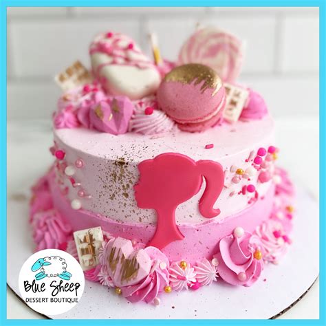 Bedazzling Barbie Ice Cream Cake – Blue Sheep Bake Shop