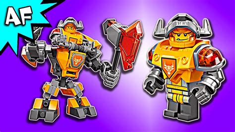 Lego Nexo Knights BATTLE SUITE AXL 70365 Speed Build - YouTube