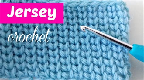 Punto Jersey A Crochet Youtube