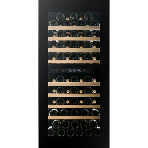 Dunavox Horizon 70to Dual Zone 70 Bottle Integrated Wine Cooler Dvh 70185dbto